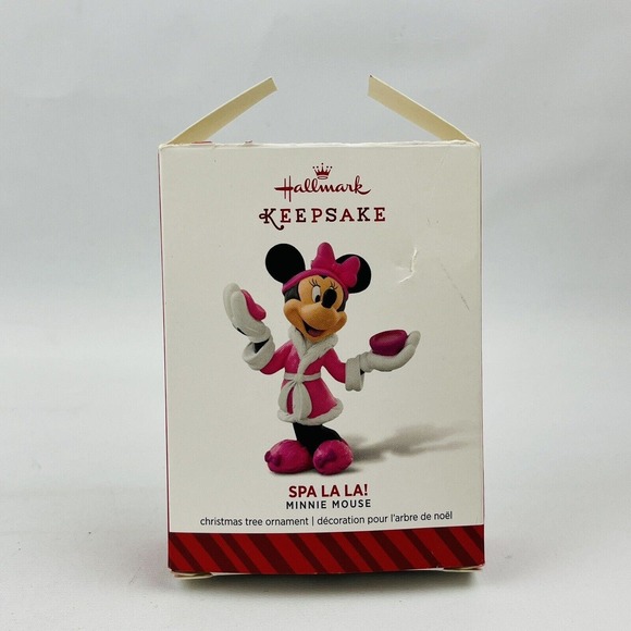 Hallmark Minnie Mouse Spa La La! Keepsake Ornament Disney - Picture 1 of 4